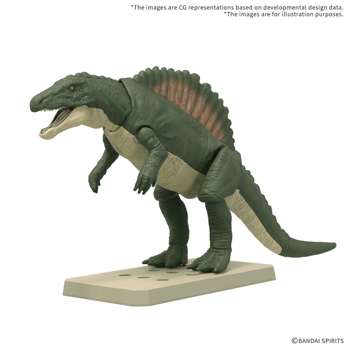 BandaiHobbyUS's tweet image. 【HOBBY NEW ITEM INFO.】
PLANNOSAURUS Spinosaurus 1915

#plasticmodelkit