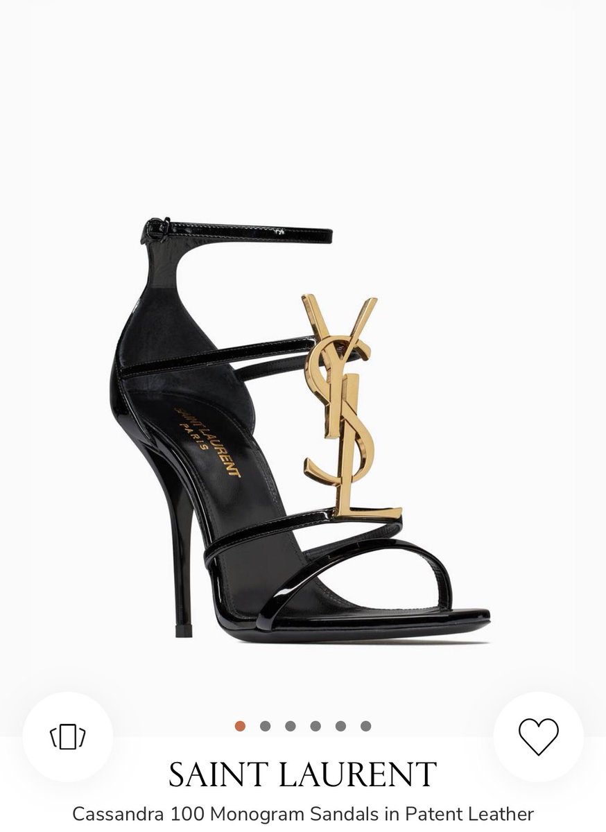 conflictingmmix's tweet photo. 1.Babylone 90 Mules in Smooth Leather 
2.Cassandra 100 Monogram Sandals in Patent Leather https://t.co/FHLXMMr2QP