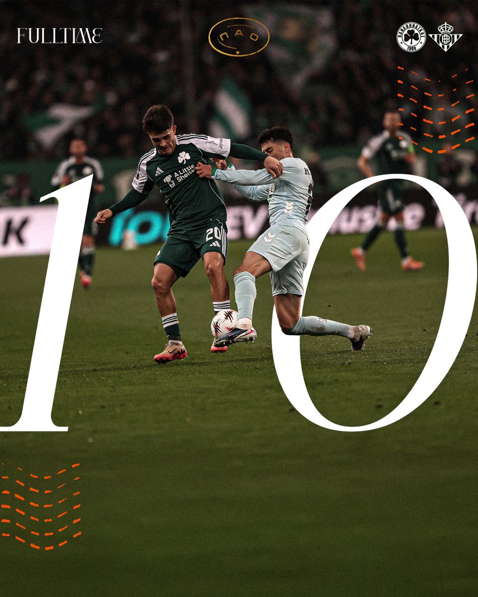 Λήξη αγώνα στο ΟΑΚΑ με νίκη για την ομάδα μας! This is Panathinaikos! #Panathinaikos #PAOFC #UEL #PAOBET #GB32