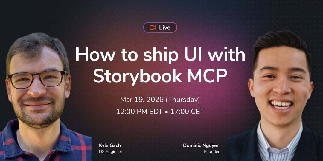 Storybook tweet media