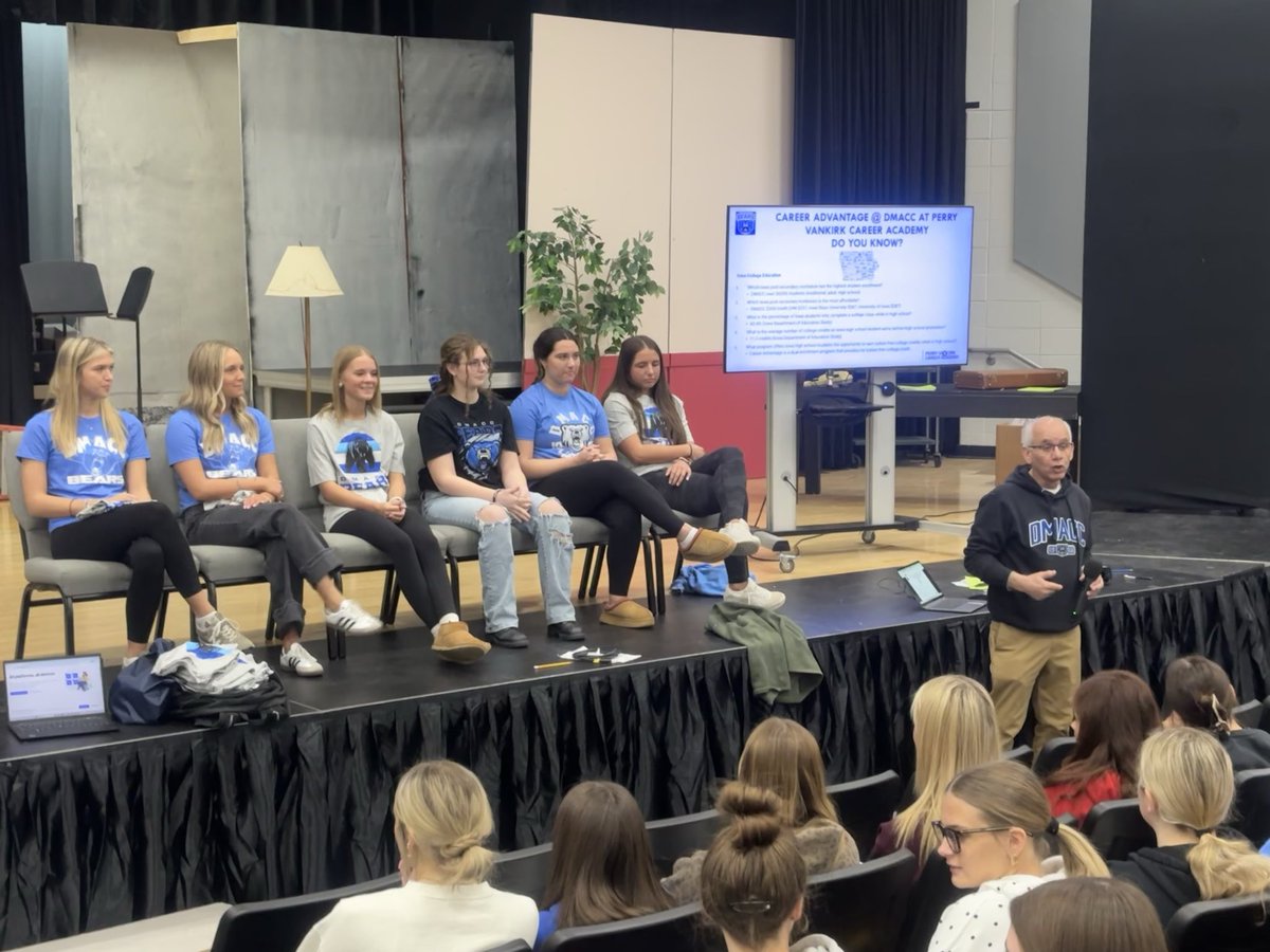 DMACC Perry VanKirk Center tweet media