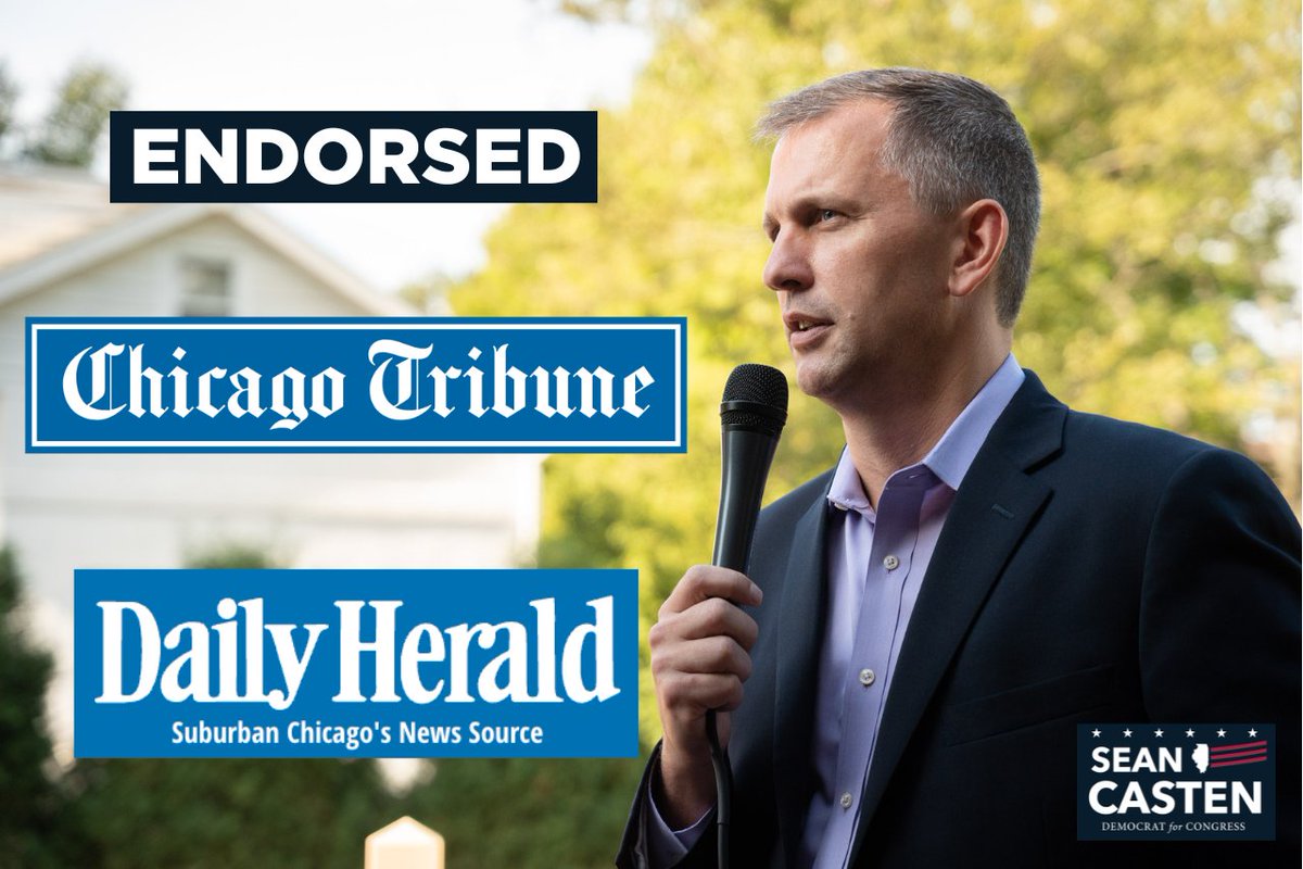 Team Sean Casten tweet media