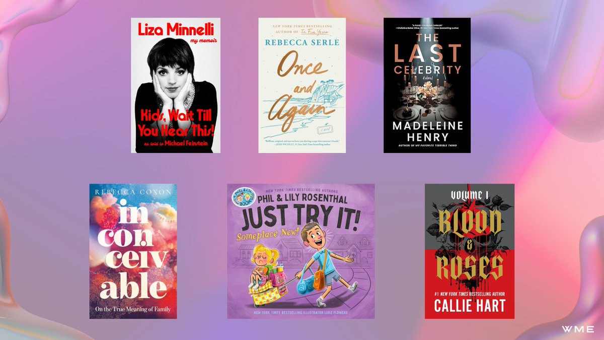 WME Books tweet media