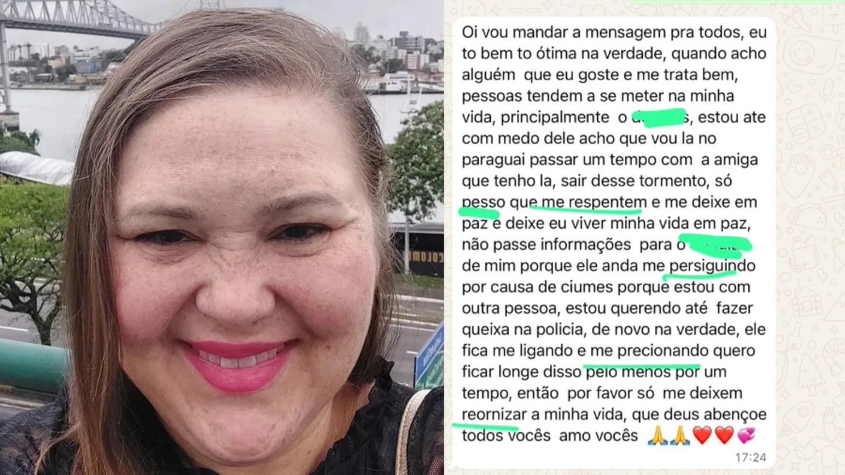 PortalVvale's tweet photo. A Polícia Civil investiga se um corpo encontrado esquartejado em um córrego de Major Gercino, na Grande Florianópolis, é de Luciani Aparecida Estivalet Freitas, corretora de imóveis gaúcha desaparecida na capital catarinense desde segunda-feira.

LEIA ⬇️
https://t.co/Mgk2pyNuBn https://t.co/RSQHCfcrlY