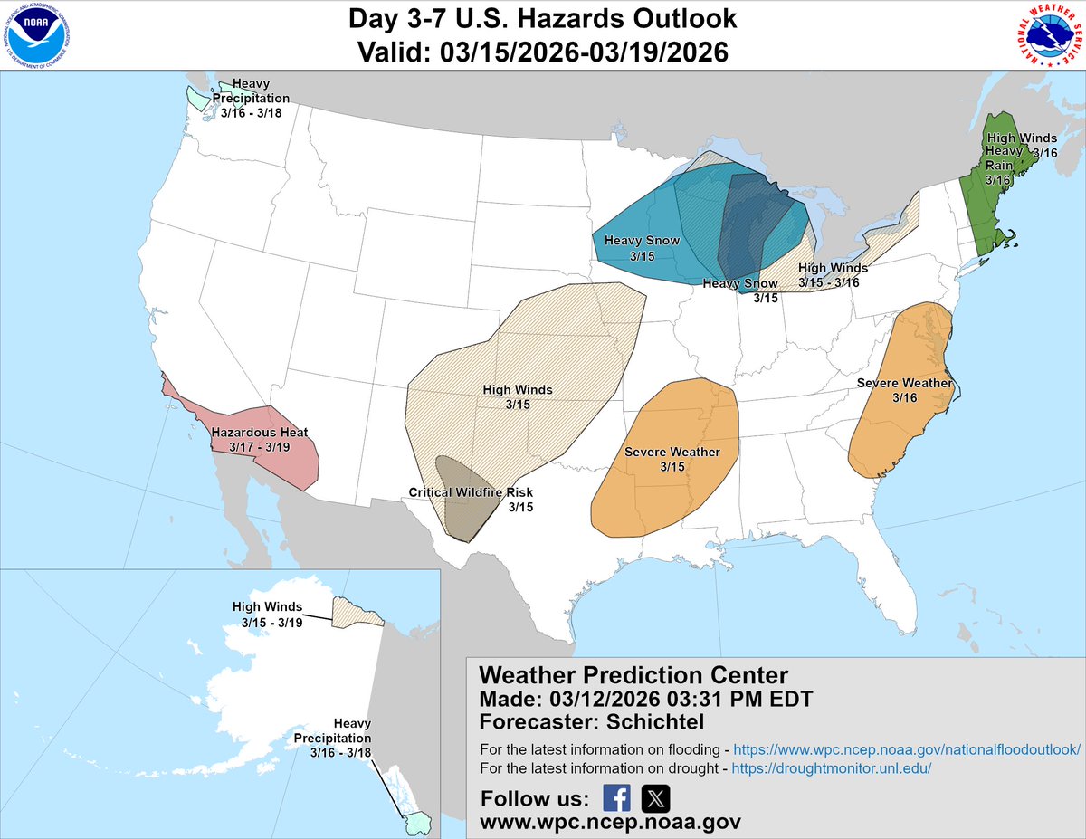 NWS Weather Prediction Center tweet media