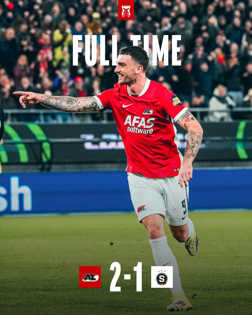 (FIN) AZ - AC Sparta Prague / 2-1

OUIII MESSIEURS l’AZ prend l’avantage pour le match retour ! Et heureusement quand on voit à quel point cette équipe est désastreuse à l’extérieur 😮‍💨❤️🤍