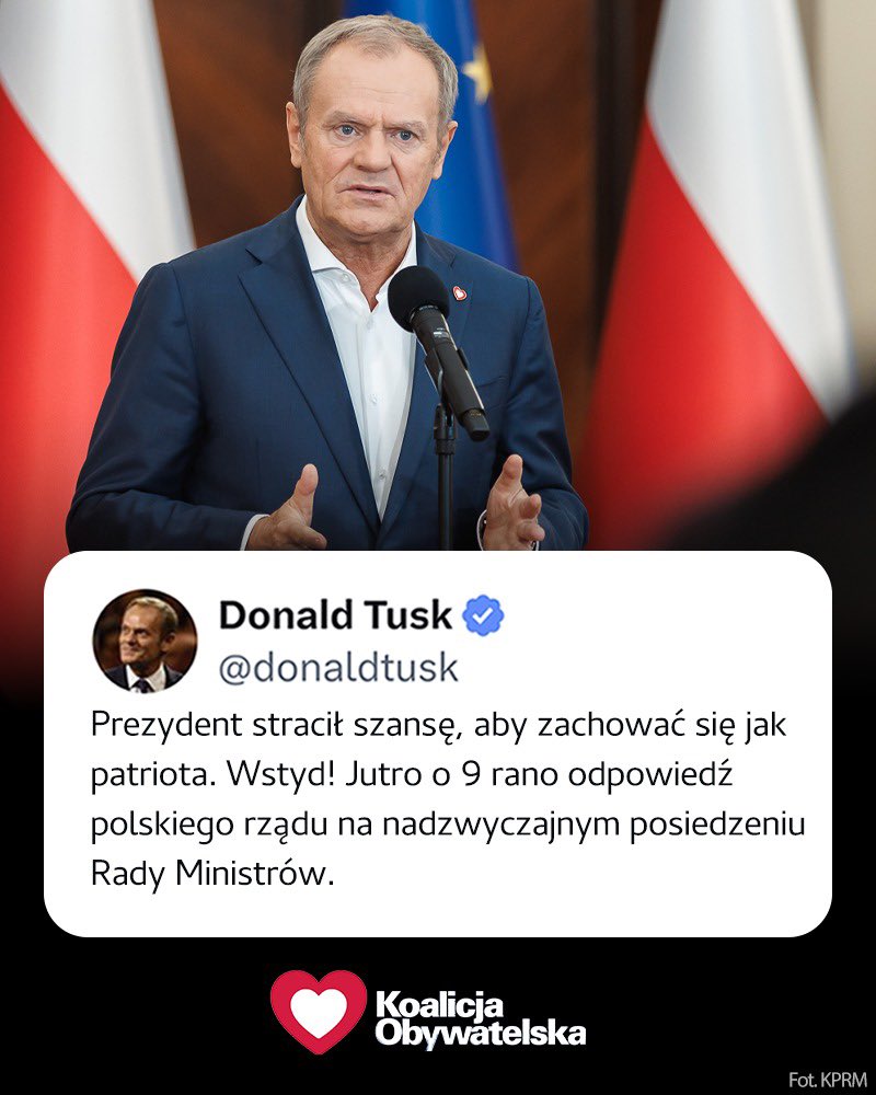 Mógł być prezydentem, a został rezydentem… u Kaczyńskiego i Brauna -  i to właśnie potwierdził swoim wetem.
#ZdradaNarodowa