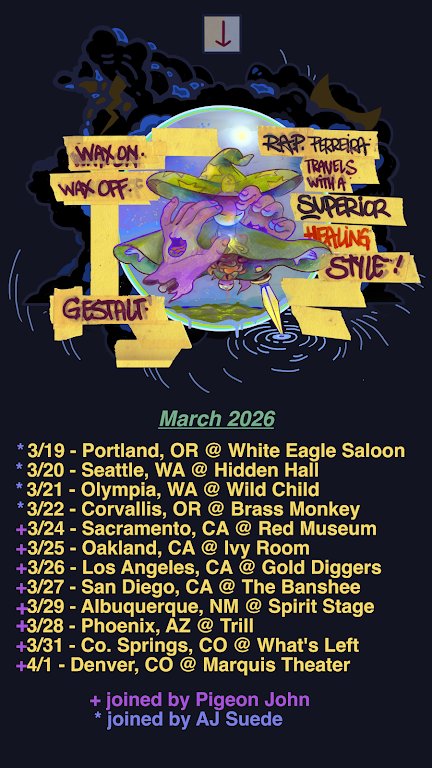 R.A.P. Ferreira (afk) tweet media