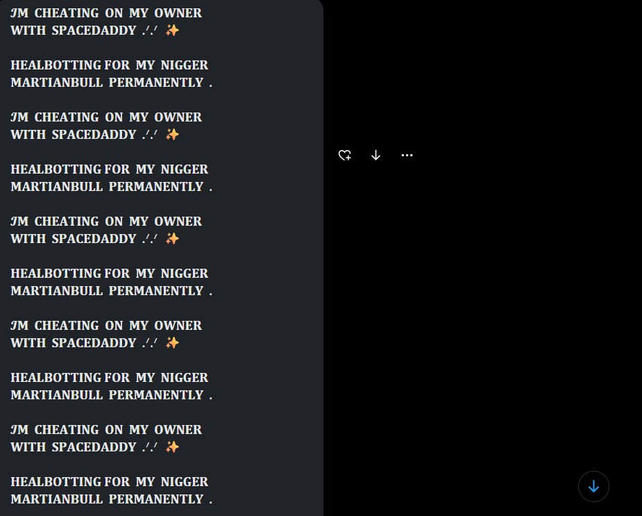 ᅠ
ᅠ
𝗟𝑴𝑭𝑨𝑶 𝑻𝑯𝑰𝑺 𝑩𝑰𝑻𝑪𝑯
𝑳𝑶𝑽𝑬𝑺 𝑴𝑬 𝑴𝑶 𝑻𝑯𝑬𝑵
𝑯𝑬𝑹 𝑶𝑾𝑵𝑬𝑹 .ᐟ.ᐟ.ᐟ 𝑻𝑯𝑰𝑺
𝑩𝑰𝑻𝑪𝑯 𝑰𝑺 𝑨 𝑬𝑿𝑨𝑴𝑷𝑳𝑬
𝑶𝑭 𝑯𝑶𝑾 𝑬𝑽𝑬𝑹𝒀 𝑩𝑰𝑻𝑪𝑯
𝑺𝑯𝑶𝑼𝑳𝑫 𝑨𝑪𝑻 .ᐟ.ᐟ.ᐟ
𝑻𝑨𝑮𝑮𝑬𝑫 𝑶𝑹 𝑵𝑶𝑻
ᅠ
ᅠ