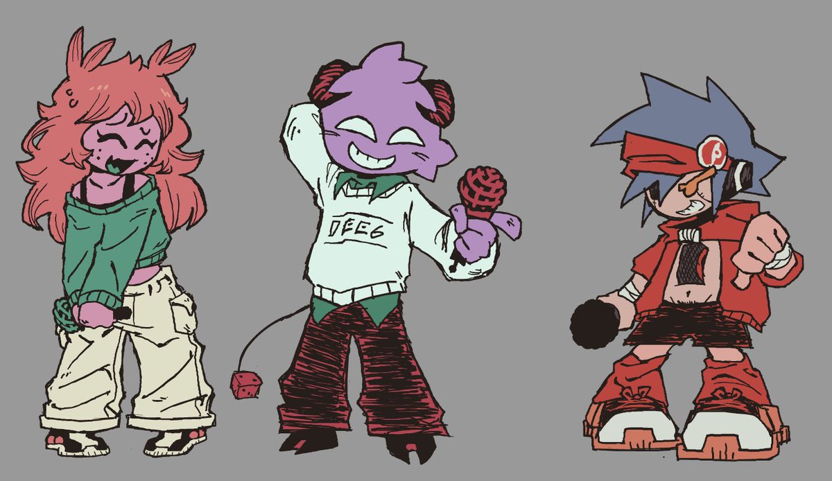 Unused concept i made for the mod lol 
bf design by @/DeltalyxArts