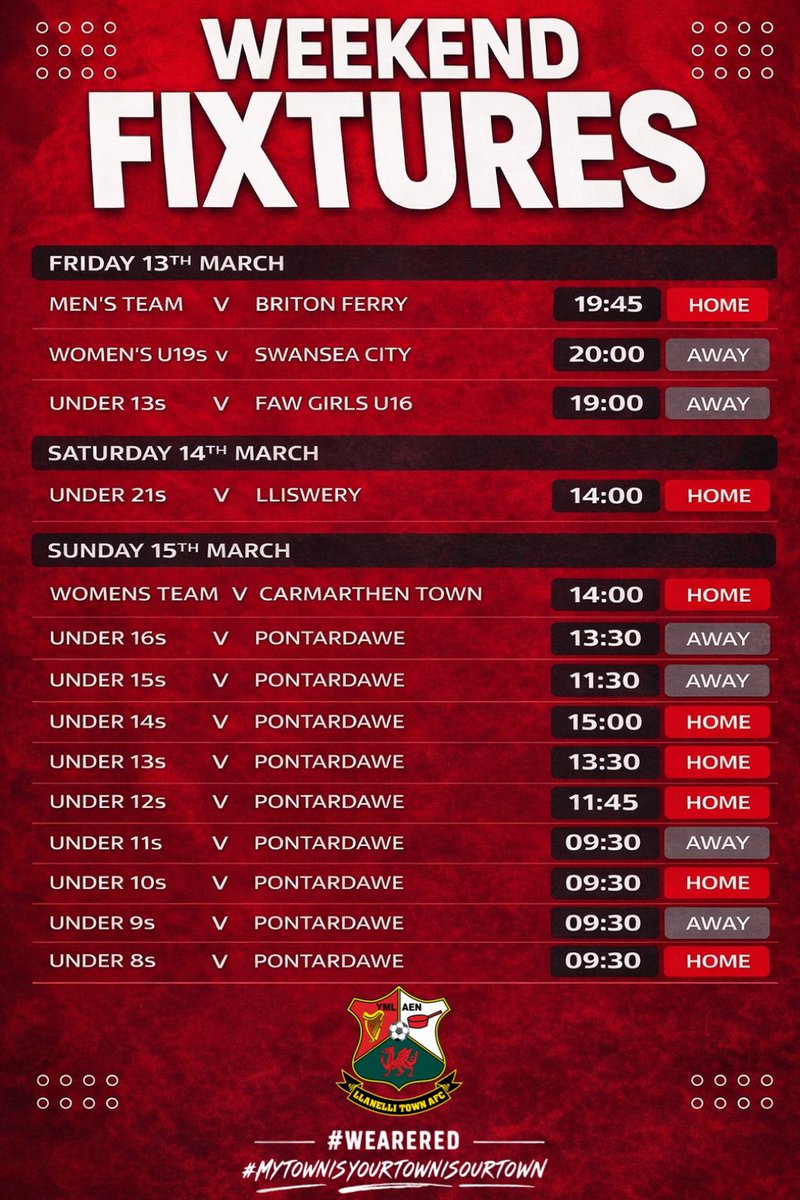 Llanelli Town AFC tweet media