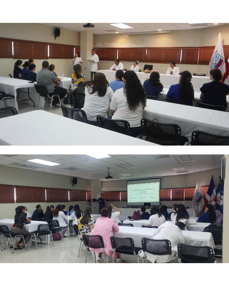 Recibimos este martes la visita de una delegación compuesta por 10 estudiantes y dos maestras de la University of Pennsylvania School of Nursing, quienes participaron en una jornada de intercambio académico.

Amplía:hmra.gob.do/index.php/noti…