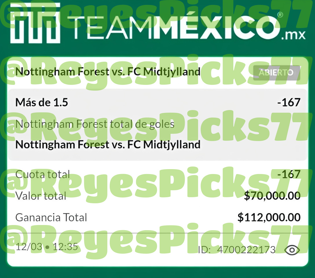 Reyes Picks GRATIS 免费 📊🔥 tweet media