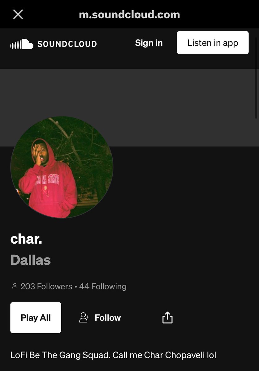 AkumasReign's tweet photo. @whysaythattho @PoetofGallifrey Niggas a failed SoundCloud rapper you’re a bitch broke ass nigga 😭😭 https://t.co/mzd0rtXESK