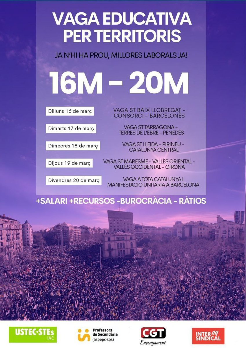 Intersindical Ponent tweet media