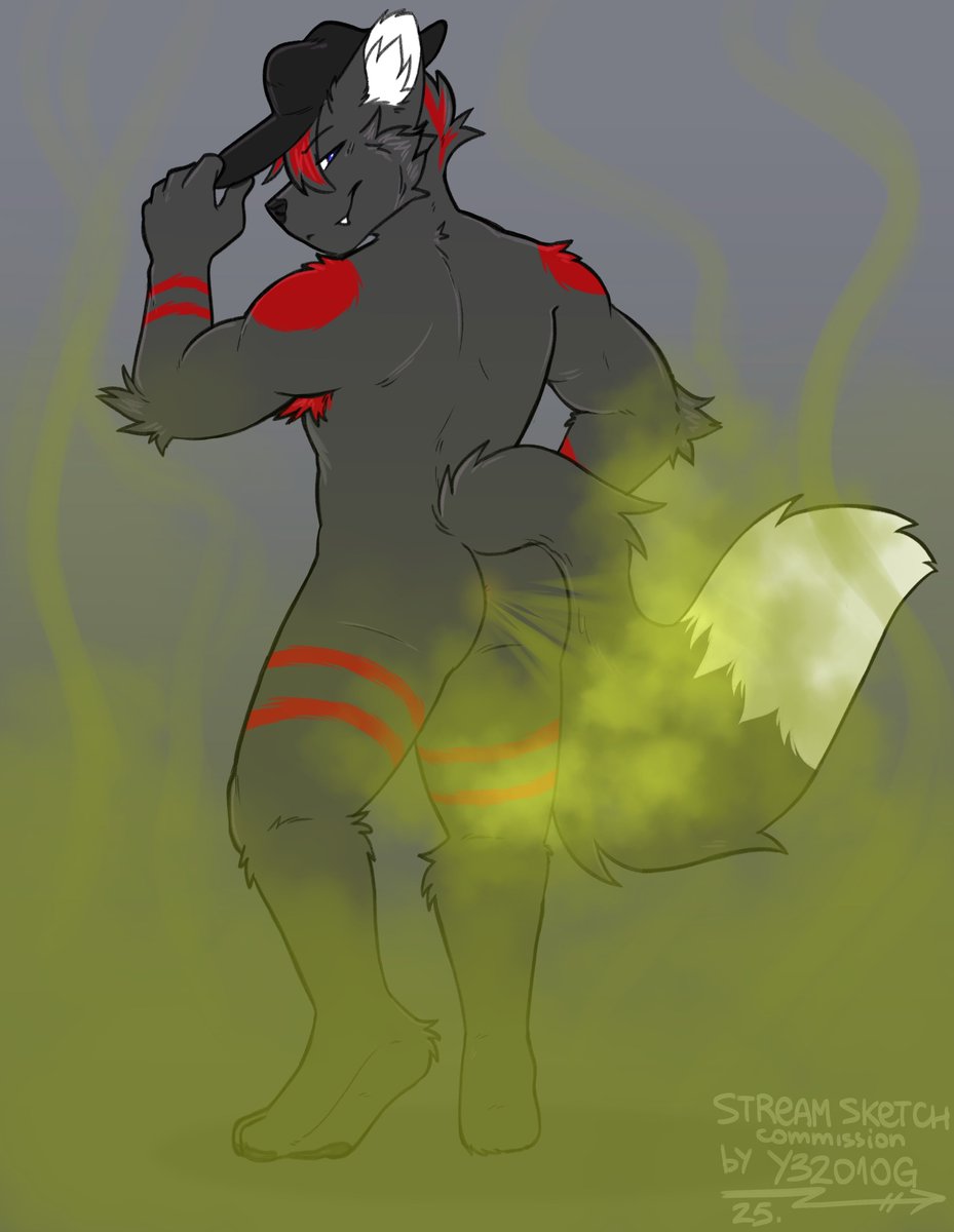 🐺 A Wolf with Gas 💨 tweet media