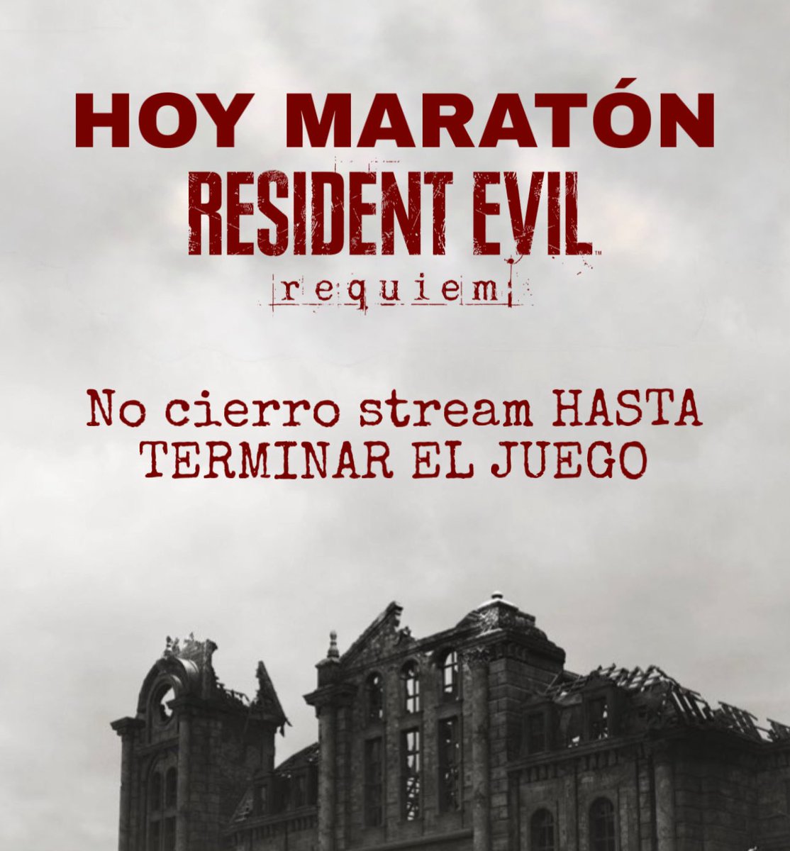 Jaskesito's tweet photo. Nos vemos a las 3:00pm (Hora Costa Rica)

#ResidentEvilRequiem 

https://t.co/naueovhm63 https://t.co/gkAPbtv10g