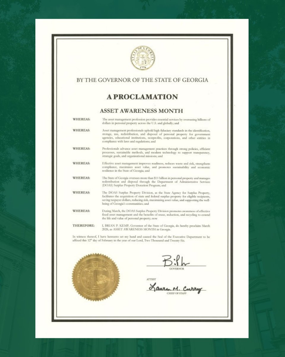 Georgia DOAS tweet media