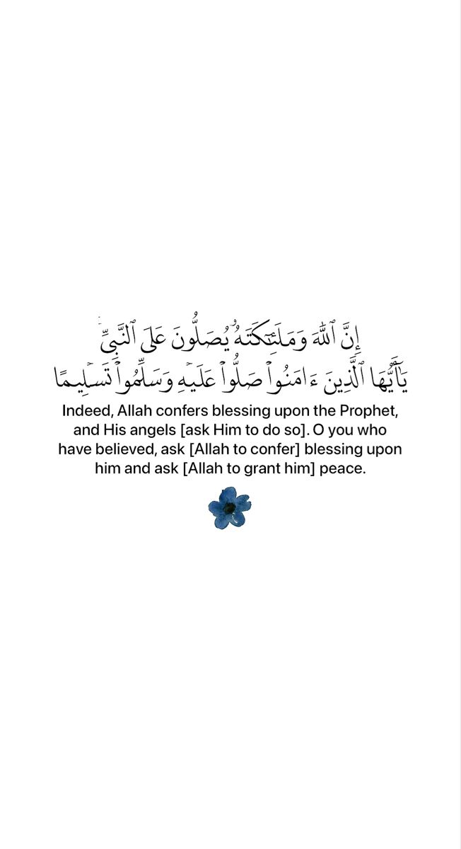 صَلُّوا عَلَيْهِ وَسَلِّمُوا تَسْلِيمًا💙..