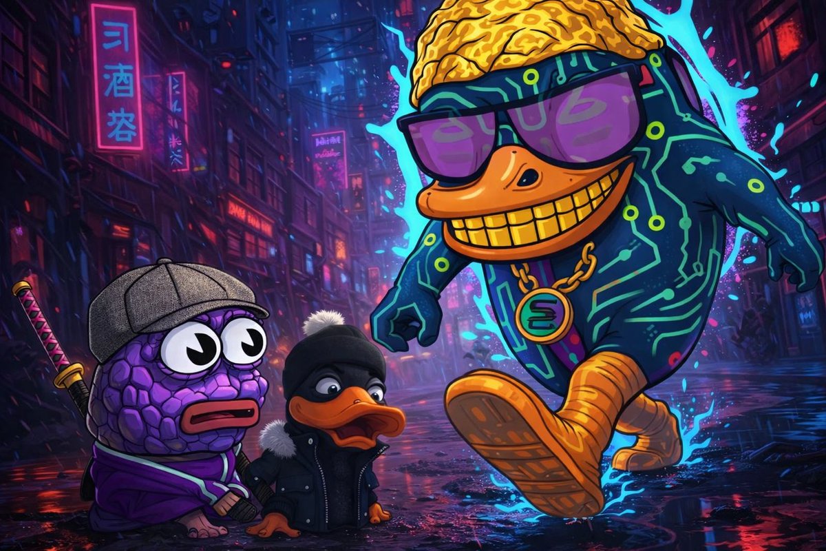 longnecklegends's tweet image. They can stand in the way… look scared… or try to slow the path.

It doesn’t matter.

LongNeckLegends don’t stop for obstacles.
We see it, step over it, and keep it pushing.
Forward is the only direction. 🦆⚡ 

#Web3AI