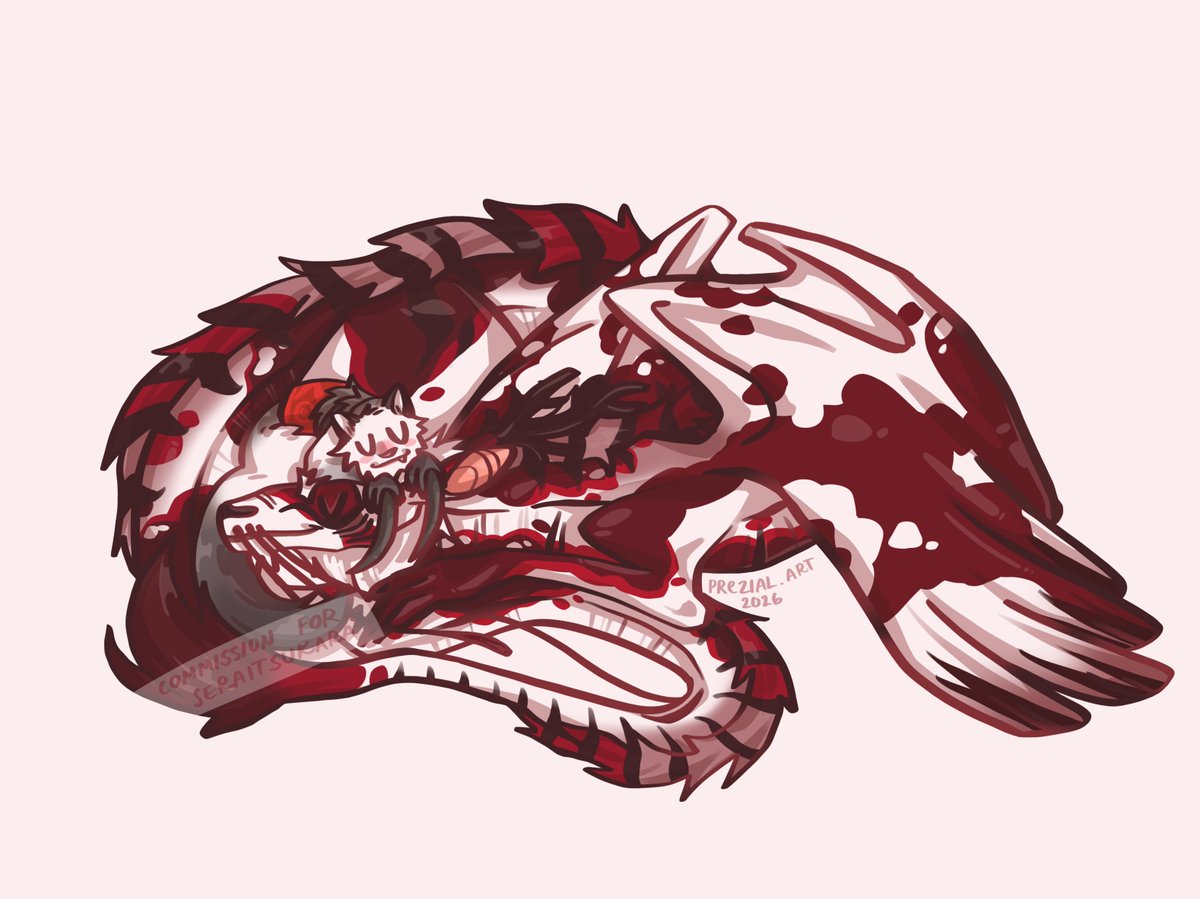 drew these cuties having a sleep :3 c0mm for seratsuikara @ flight rising ! #flightrising #dragon #dragonart