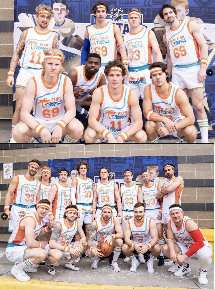 4 years ago today (March 13, 2022), the Flint Tropics (#Sabres) showed up at the Heritage Classic and beat the #MapleLeafs 5-2.