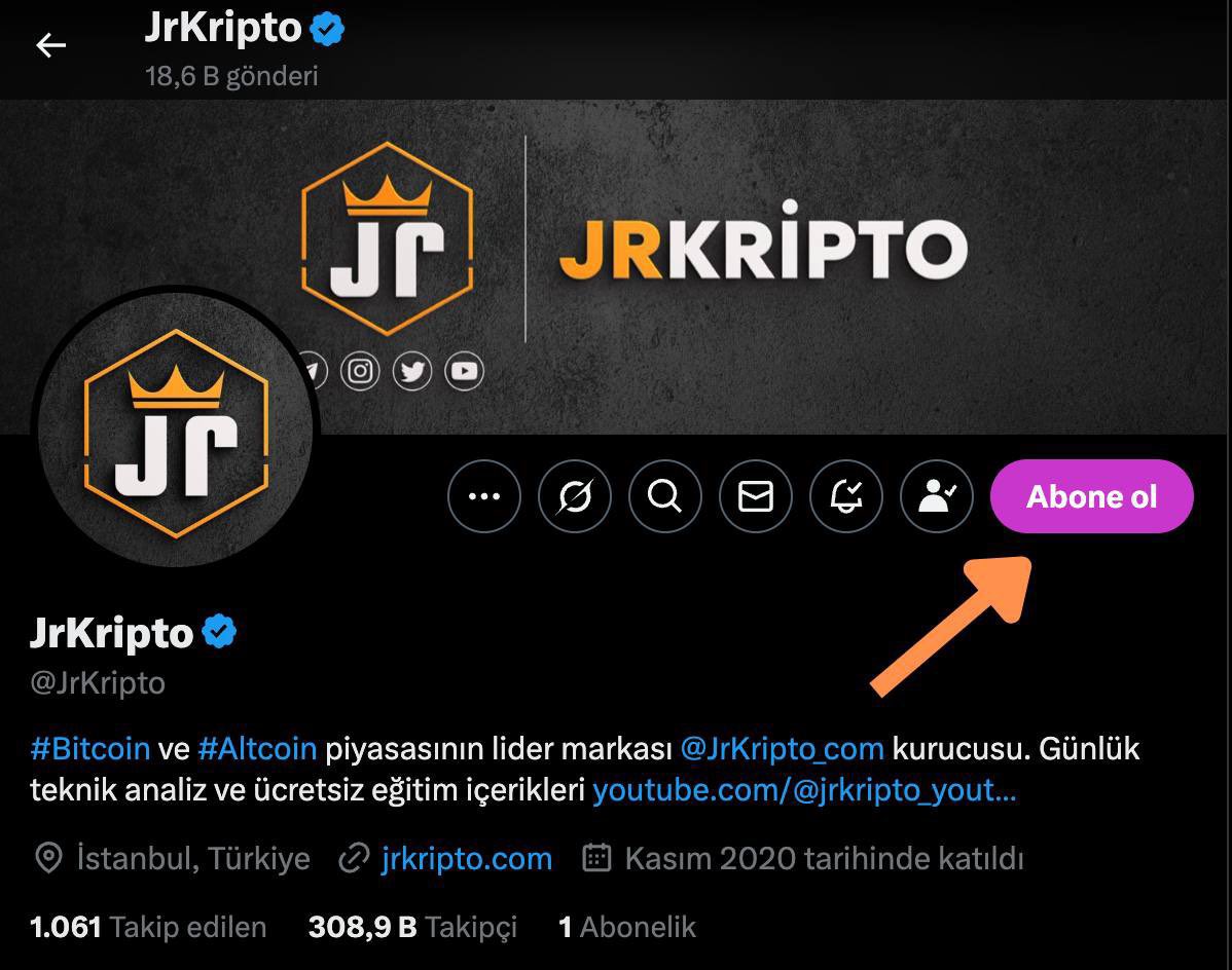 EVET NET KARARIMI VERDİM!

Twitter Aboneliği aktif ettim! Kendi boğamızı buradan başlatıyorum! 1 ayda maliyet boğamızı yaşayacağız! Sonrası için hazırlık!

Meme Coin sepetimi ve Spot Copy Trade sürecimizi başlatıyorum!

Twitter’da Abone olanlar; Meme Coin Sepetime ve Altcoin