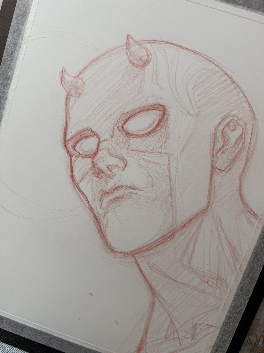 drew_moss's tweet photo. #daredevil #wip 72 degrees this morning been wintery mix for half an hour. It was almost 85 degrees yesterday. #welcometovirginia https://t.co/ei3JIHRzUc