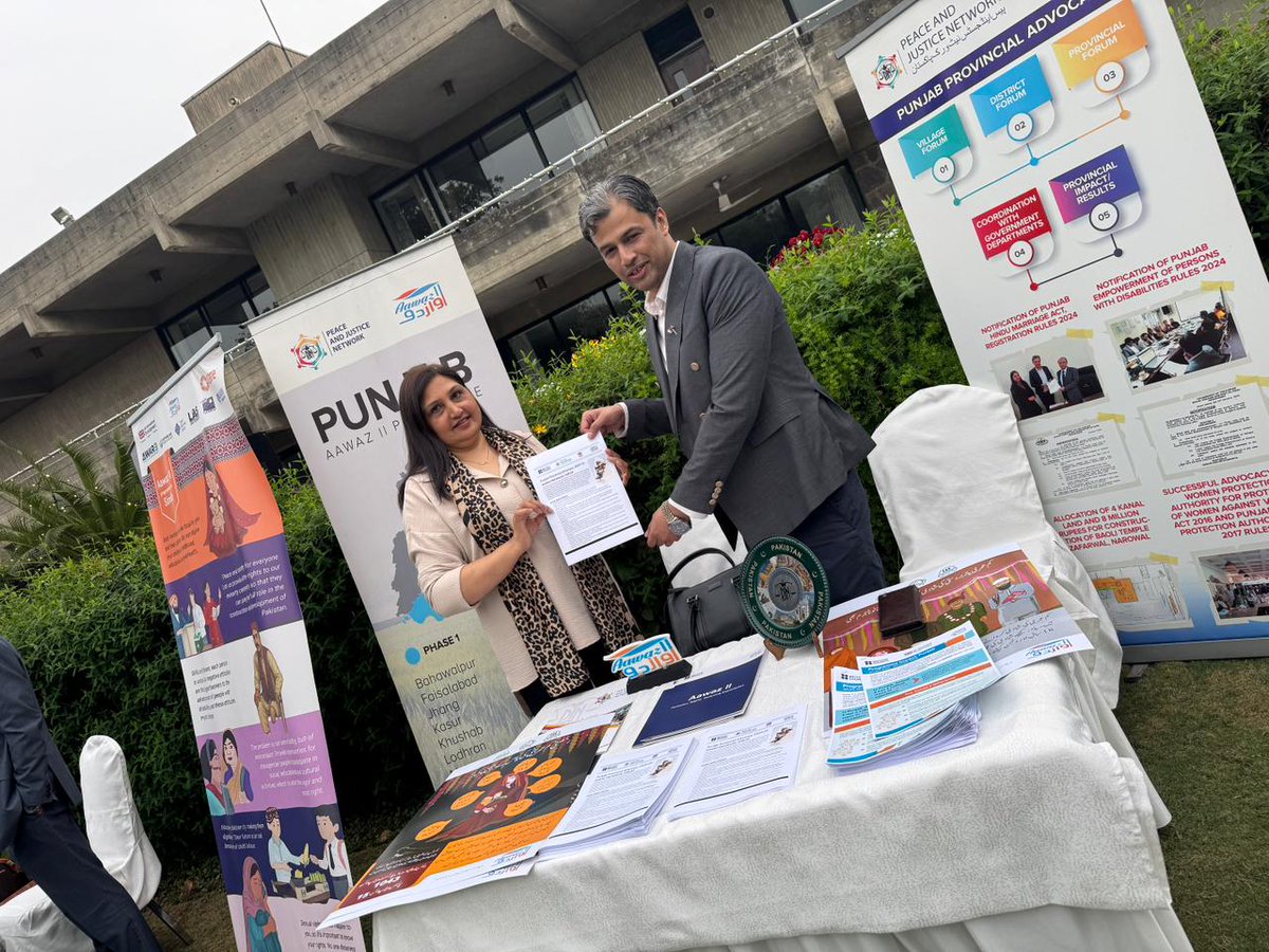 PJNPakistan's tweet image. #InternationalWomensDay | #8March | Rights. Justice. Action. ⚖️

Celebrating the impact of #AawazII at an event hosted by the #BritishHighCommission on the occasion of International Women’s Day under this year’s theme: “Imagining a Gender Equal World.
