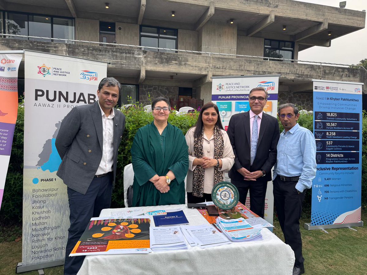 PJNPakistan's tweet image. #InternationalWomensDay | #8March | Rights. Justice. Action. ⚖️

Celebrating the impact of #AawazII at an event hosted by the #BritishHighCommission on the occasion of International Women’s Day under this year’s theme: “Imagining a Gender Equal World.