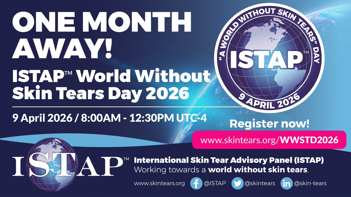 International Skin Tear Advisory Panel (ISTAP) tweet media