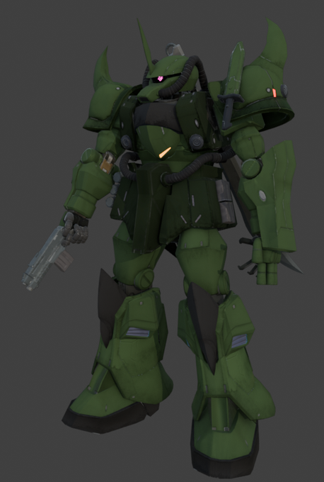 CyberiumCM's tweet photo. @anavelgatoNOS He was VERY awesome to make... Gouf Hunter my absolute beloved... https://t.co/sjX8Jjoi2F