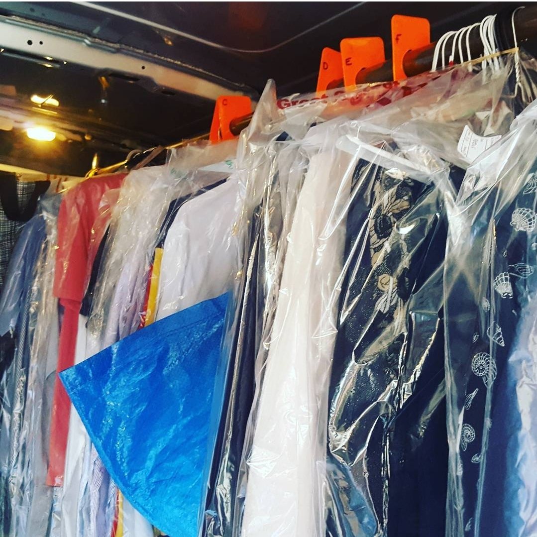 Nothing better than laundry organised alphabetically ready for delivery ✨️ 
Proud to be running for over 18 years🤍

#locallaundry #perfectionists #neatandtidy #reliableservice #18yrsandcounting