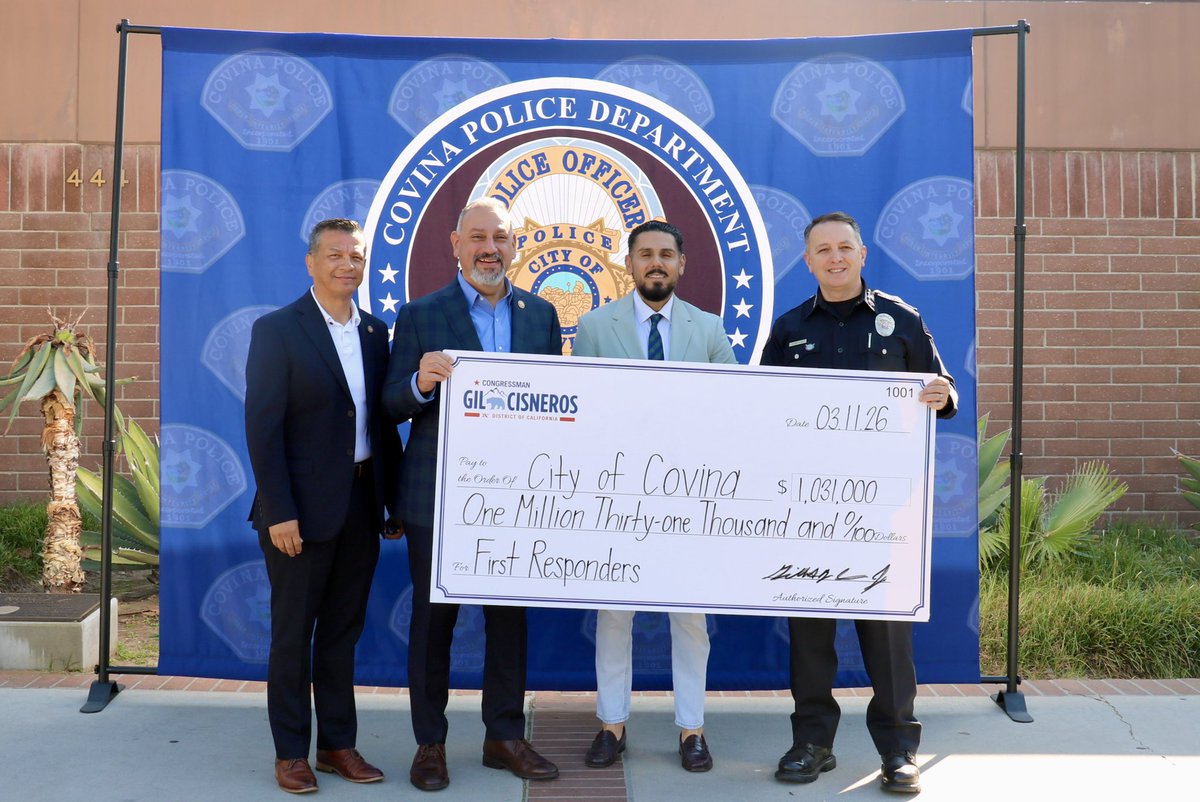 Rep. Gil Cisneros tweet media