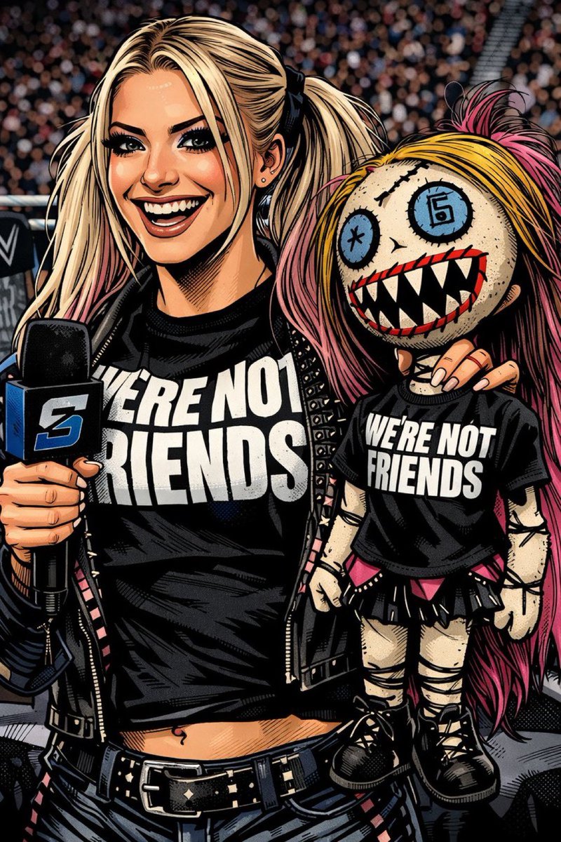AlexaWwef's tweet photo. Alexa Bliss never disappoints 👏”
Drop your thoughts on the comments session #WWEEvolve #WWENXT «

shadows, arrives, kicks ass, #WWERaw Raw https://t.co/e6NbEvENkZ