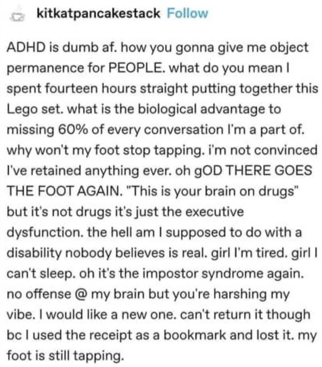 ADHD Memes tweet media