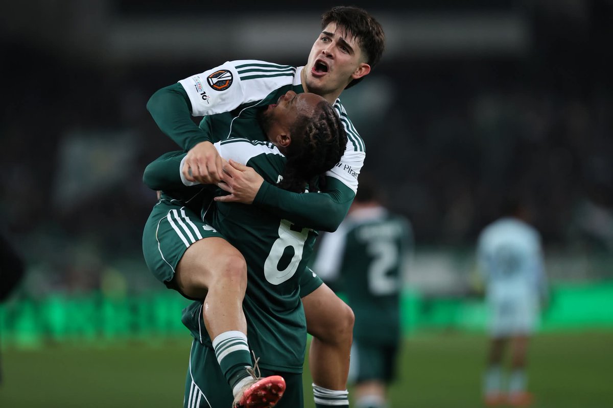 Πολύ μεγάλη εμφάνιση από τον #paofc από την αρχή ως το τέλος.

Πολλά συγχαρητήρια σε όλους τους παίκτες για το πάθος, το θάρρος και στον προπονητή για την άριστη προετοιμασία της ομάδας.

Ο Παναθηναϊκός πάει στην Ισπανία να πάρει μια τεράστια πρόκριση!
☘️

Υ.Γ. 100 κιλά 🇦🇷