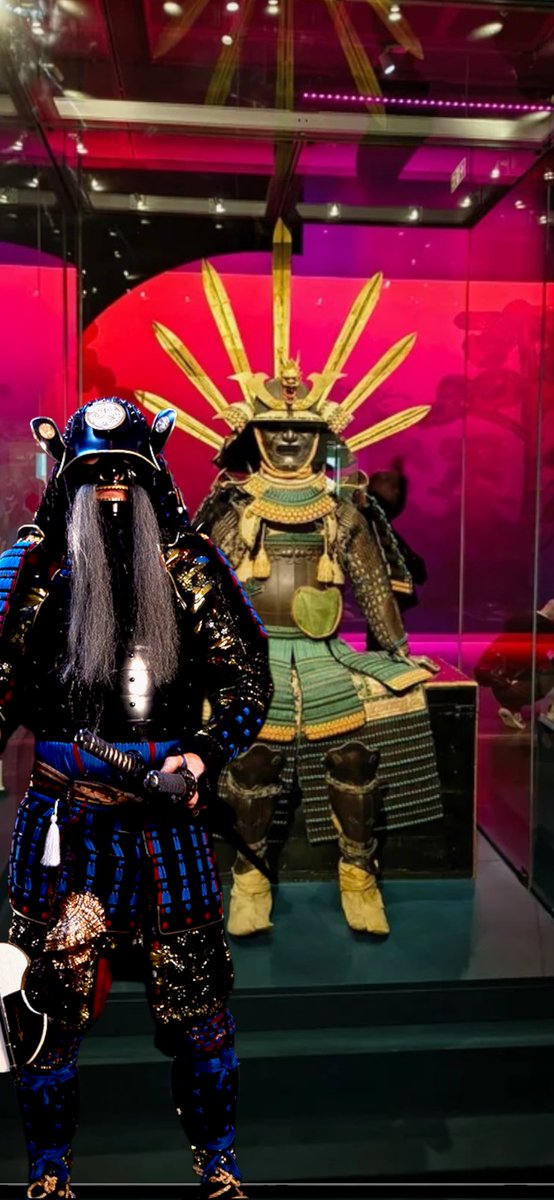 HHeduc8's tweet photo. A shot from us at the British Museum Samurai Exhibition ready for this weekends Samurai Sleepover.
#samuraidisplays #Samurai_exhibition
#britishmuseum #hysterical_history https://t.co/NdZeDAmGid