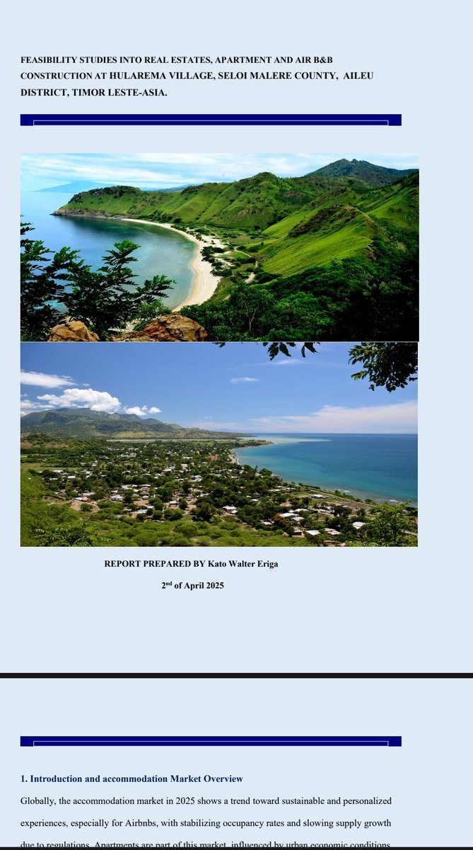 waltaahgroup's tweet photo. TIMORLESTE - ASIA
Real estate and construction 🏗️🚧 Analysis Report. https://t.co/7RhtRAZhS0