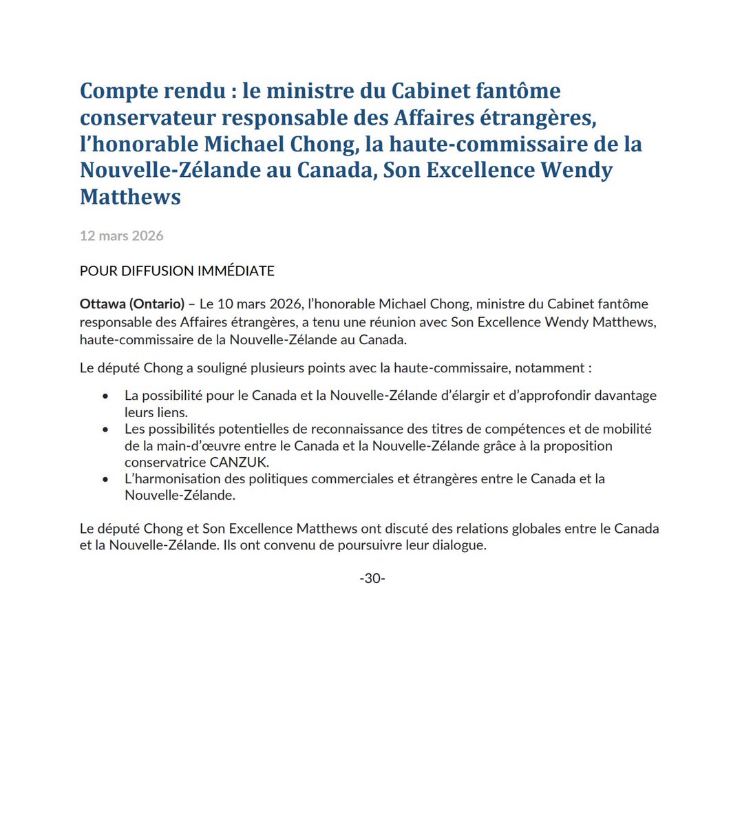 Michael Chong 🇨🇦 tweet media