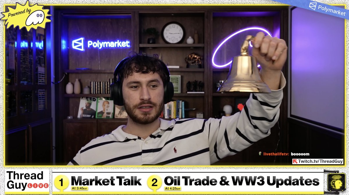 Threadguy is now LIVE

twitch.tv/threadguy