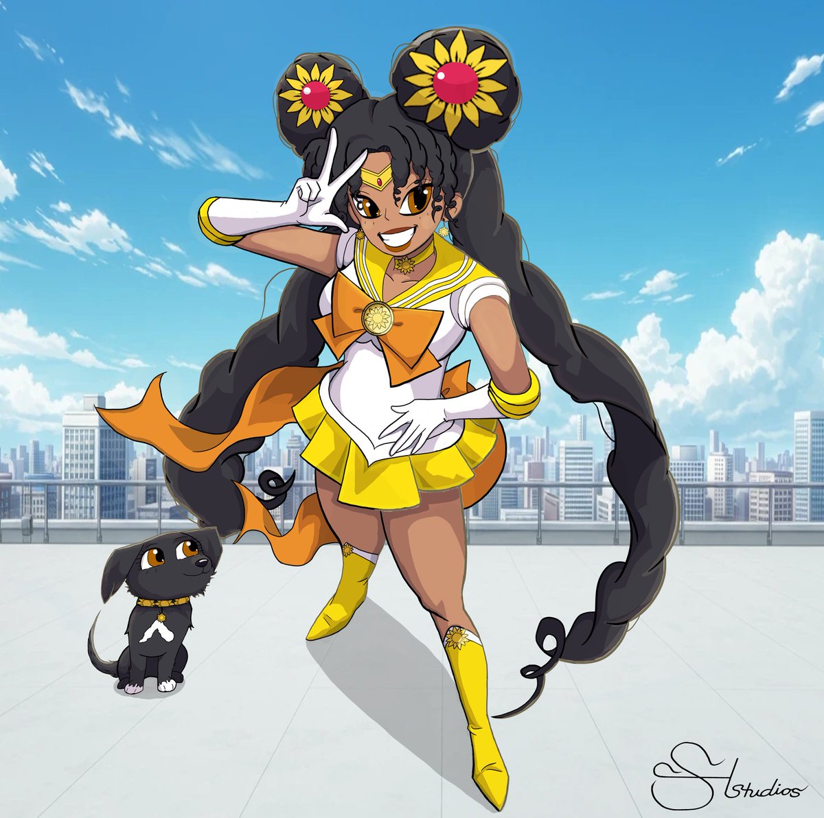 BlackKyofu's tweet photo. Any #SailorMoon fans on here? 
#fanart #Anime #Usagi https://t.co/WujUDMyAao