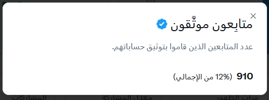 نصيحة لكل من يسعى لزيادة أرباحه في X💰،اتبع هذه الاستراتيجية :

📍أولاً: استهدف متابعة الحسابات الموثقة، لأن الخوارزمية تربط أرباحك بمدى تفاعلهم مع حسابك بشكل أساسي.

📍ثانياً: ضاعف "مرات الظهور" لمنشوراتك من خلال نشر المحتوى بشكل يومي والرد على منشورات الحسابات الكبيرة بشكل