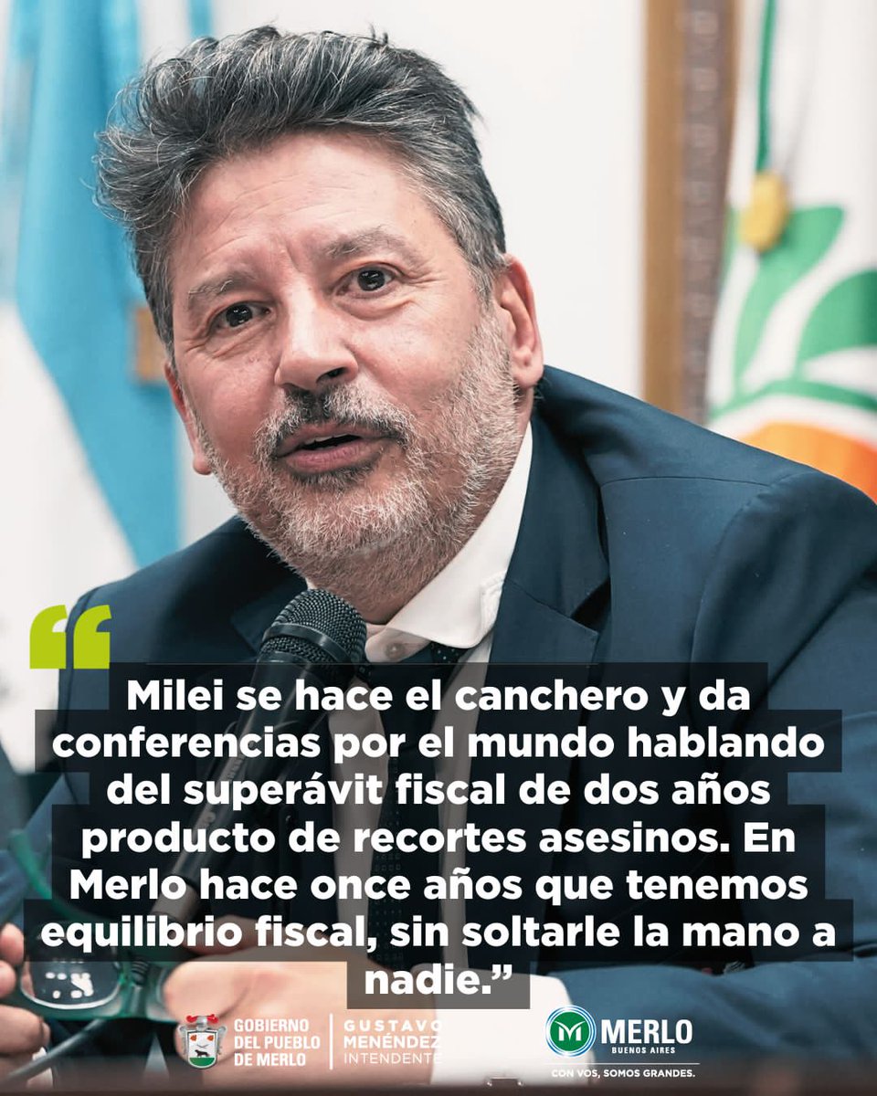 gustavomenendez's tweet photo. Apertura de sesiones del Honorable Concejo Deliberante de Merlo para el período 2026. https://t.co/R8ZRgDmuh3