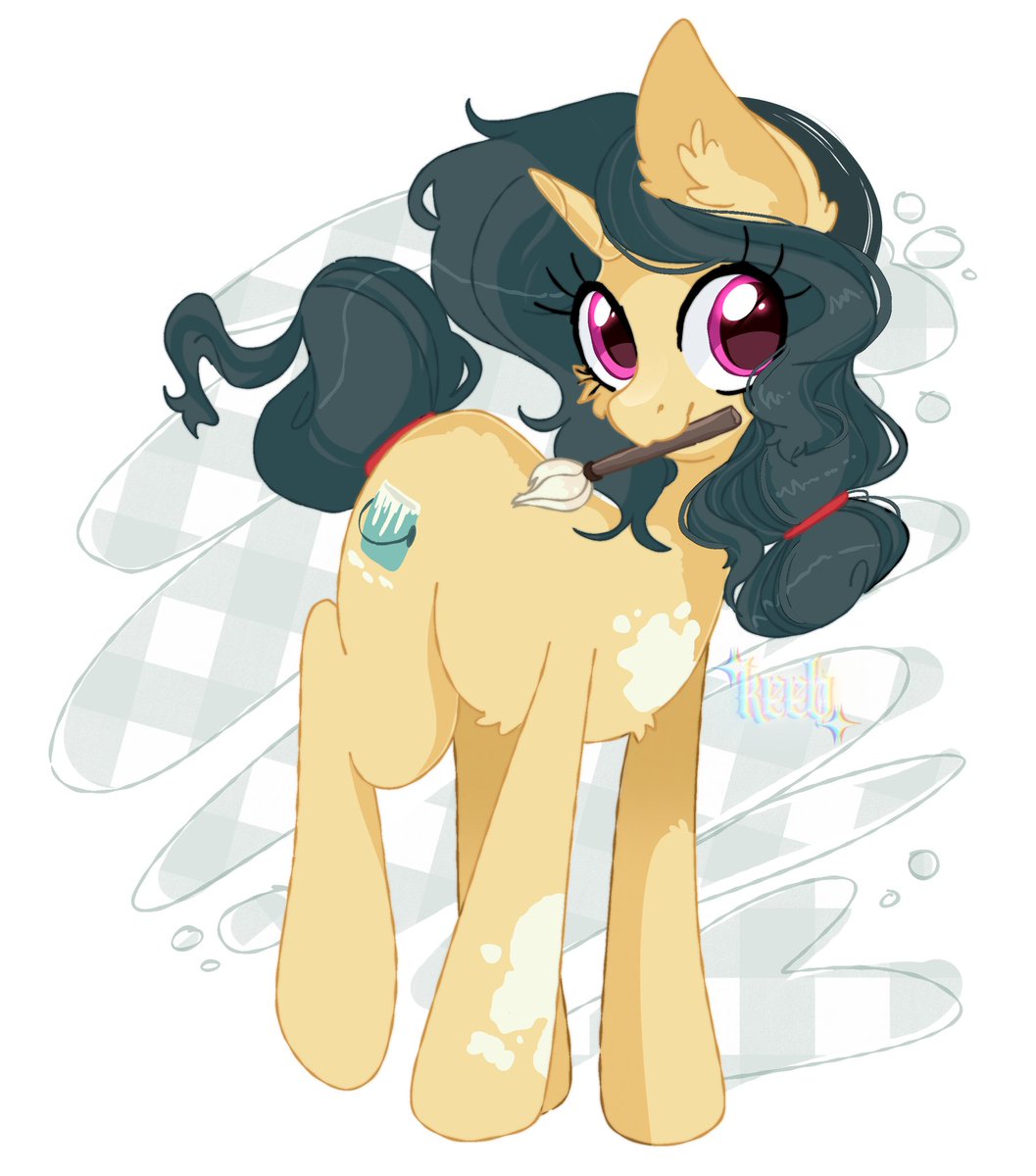 underrated background pony moment 🎨🫟