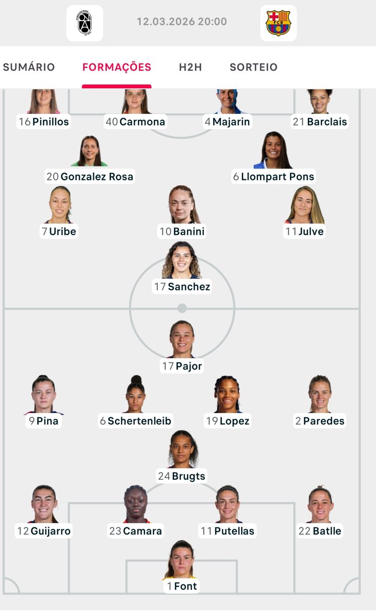 Vou adorar ver este Barcelona a jogar 😅