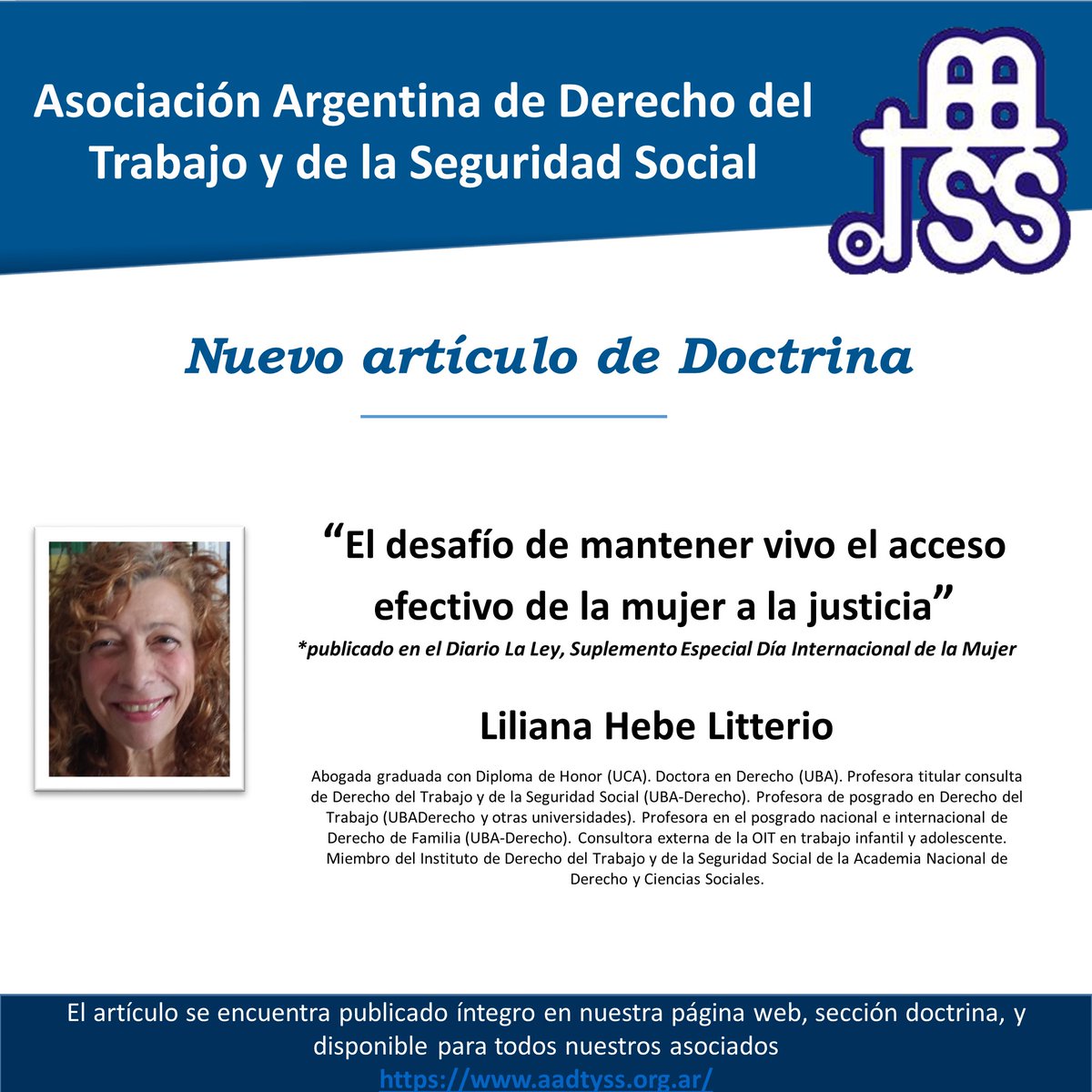 Asoc.Arg.Dcho.Trab. tweet media