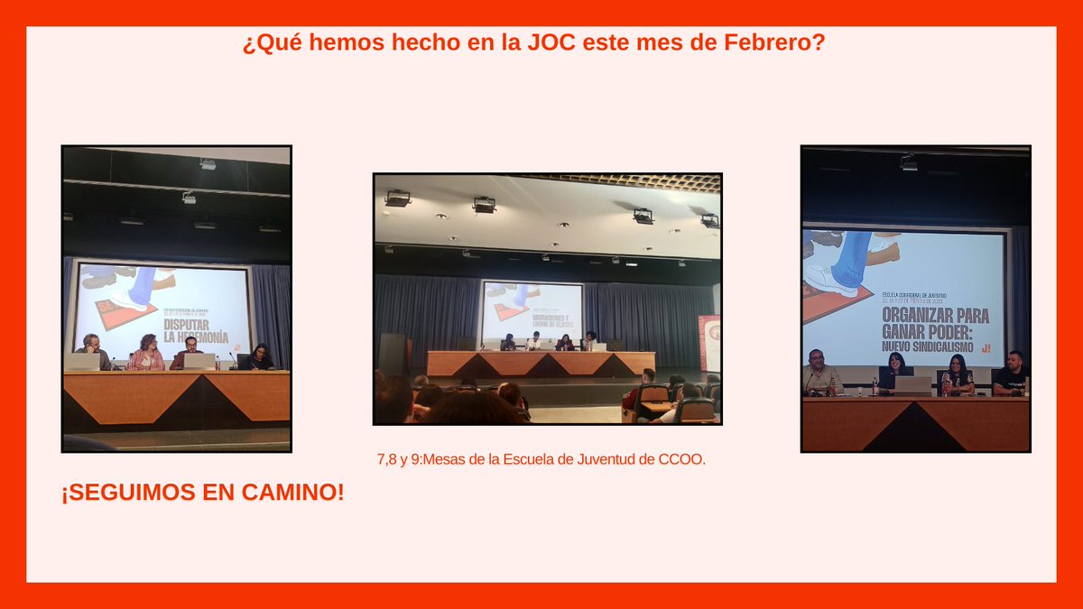 Juventud Obrera Cristiana (España) tweet media