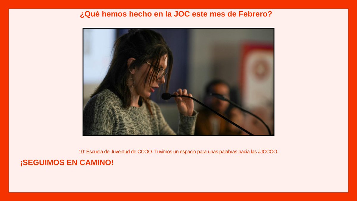 Juventud Obrera Cristiana (España) tweet media