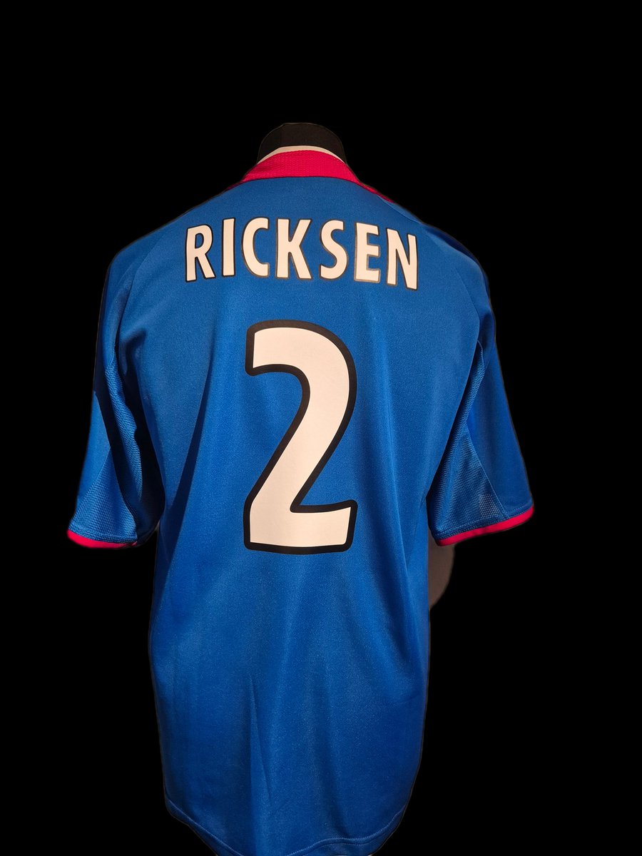 custom_rangers's tweet photo. Rangers 05 League Cup Final Shirt

Named The Cooper Final in honour of one of the very greats of Scottish football, a legend at M'well and Rangers, who contested the league cup final

Amazing embroidery @rwilkinson007 and back to me to add a new Carling, sleeve patches &amp; nameset https://t.co/wTiMJXDk8p